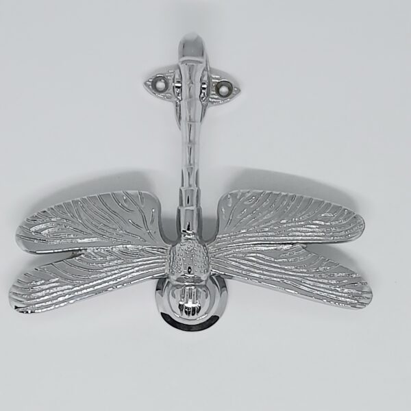 Dragonfly Door Knocker Polished Chrome