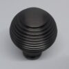 Reeded Cabinet Knob 38mm Dark Bronze - Image 2