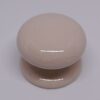 Cream Crackle Ceramic Dresser Knob 50mm - Image 2