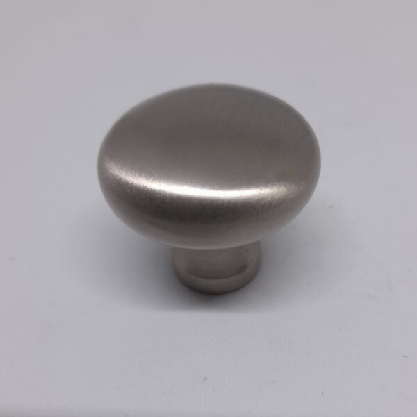 Victorian Round Cabinet Knob 32mm Satin Nickel