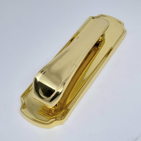 Samuel Heath T7506 Cobden Door Knocker Polished Brass