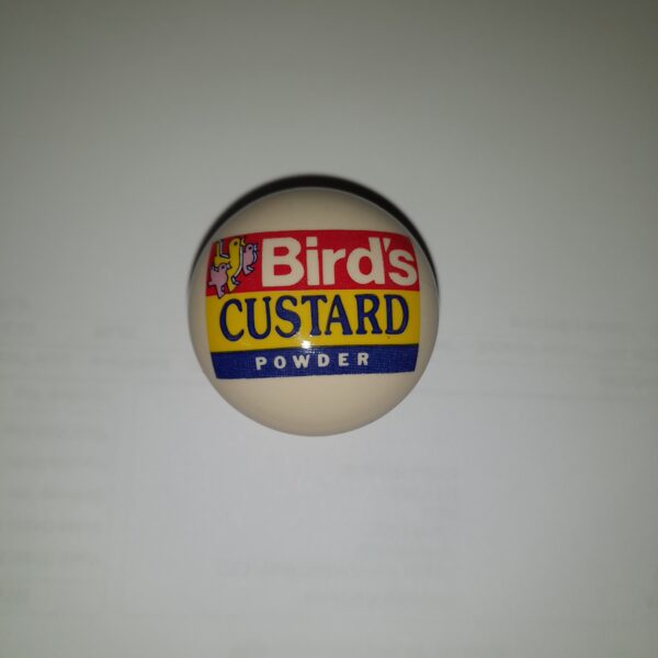 Birds Custard Ceramic Dresser Knob Cream 40mm