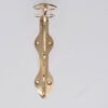 Daisy Shelf Bracket 5" Polished Brass - Image 2